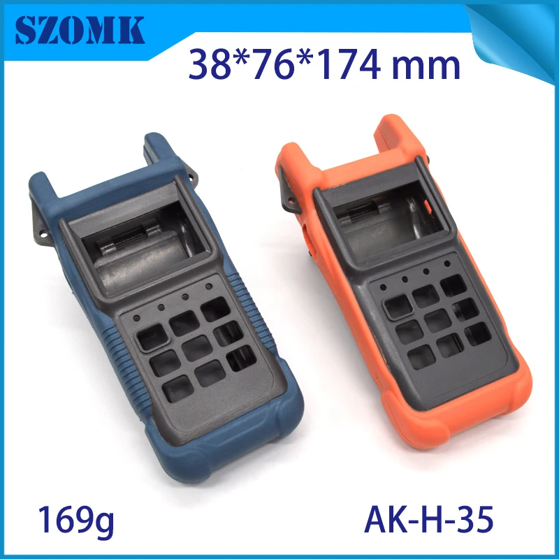 szomk plastic electronics enclosure with keypad handheld enclosure junction housing instrument case control box (9)
