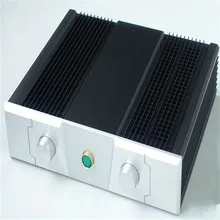 BZ4412A Aluminum enclosure Preamp chassis Power amplifier case/box size 442*114*365mm