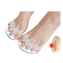 Силиконовые стельки для обуви, разделитель большого пальца, корректор пальцев, передняя часть обуви, мягкие силиконовые вкладыши, гелевая Подушка для обуви