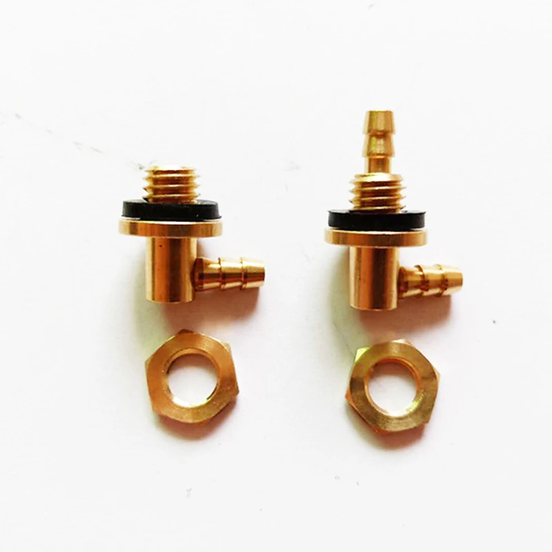 

2 Pair Transparent Fuel Tank Parts Oil Nozzle For RC Gasoline Engine Airplane Model Accessory