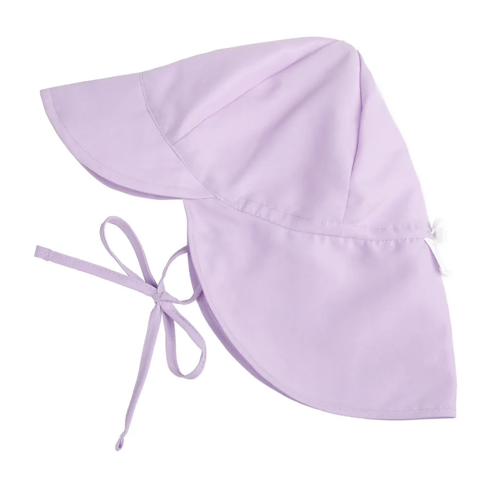 Шапочка для плавания с клапаном Солнцезащитная шляпа UPF 50+ защита от солнца на весь день для головы шеи глаз - Цвет: purple
