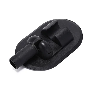 

PVC Canopy Awning Sun Shelter 1PC Black 180 Degree Rotation Top Mount Base Inflatable Boat Canoe Kayak Accessories