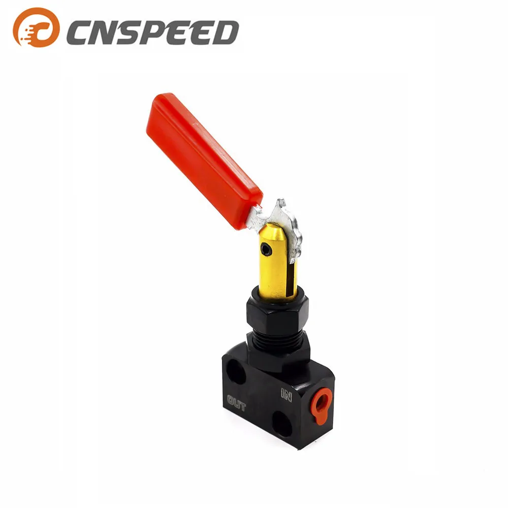 CNSPEED Новое поступление черный алюминиевый тормозной рычаг для гонок регулятор