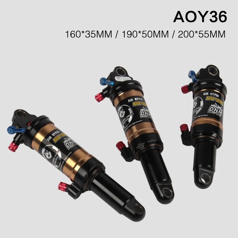 DNM AOY-36RC XC/Trail 165 190 200 мм задний амортизатор пневматическая подвеска для DH mtb велосипеда мягкий хвост задняя подвеска