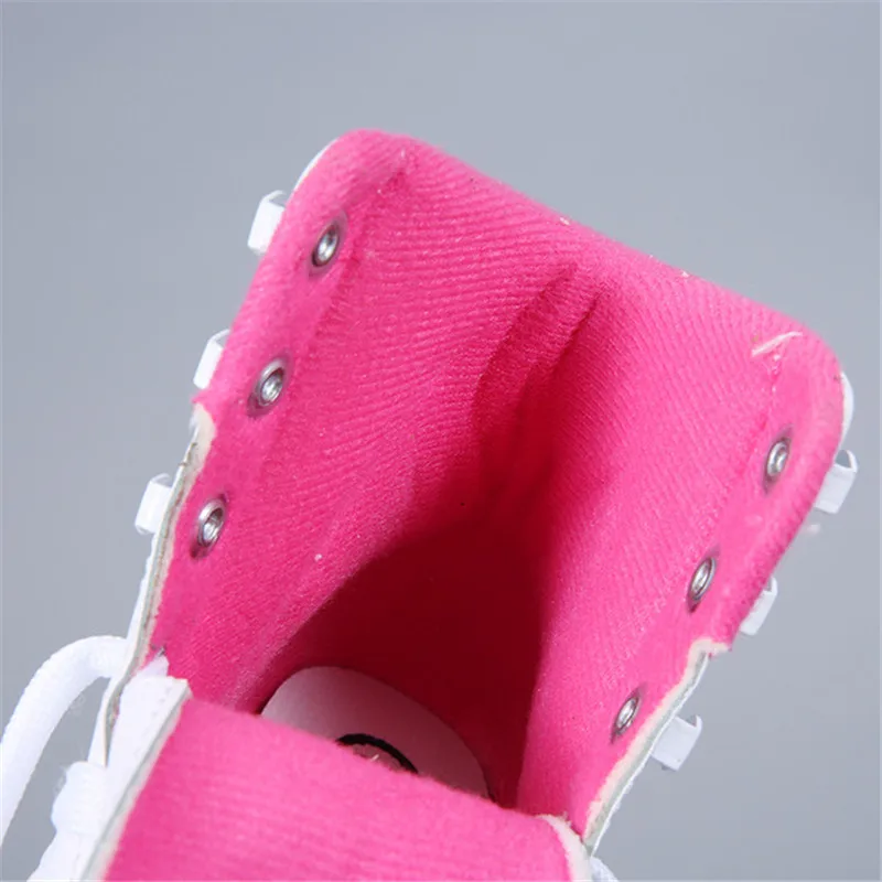 جديد للماء هوكي الجليد أحذية للأطفال الجليد أحذية التزلج على الجليد مع الجليد شفرة رشاقته الدافئة الشكل التزلج Patines الأزرق/الوردي