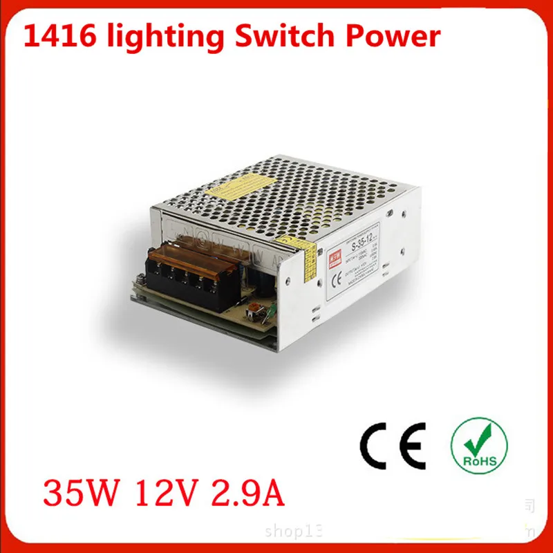 Manufacturers selling output 35W 12V 2.9A switch power S 35W 12v 2.9A