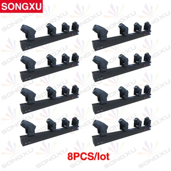 

SONGXU 8pcs/lot 4 heads RGBW led beam moving head light/SX-MH0410