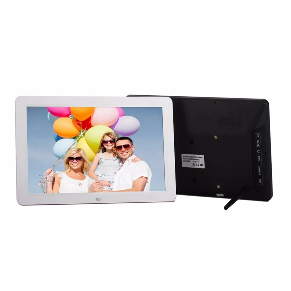 

Multifunctional 12" LCD Digital Photo Frame 1280*800 High Resolution Picture Frame With Wireless Remote control Built-in Speaker