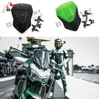 

For Kawasaki Z900 Z 900 2017 2018 New High Quality Motorcycle Accessories Windshield Windscreen Pare-brise