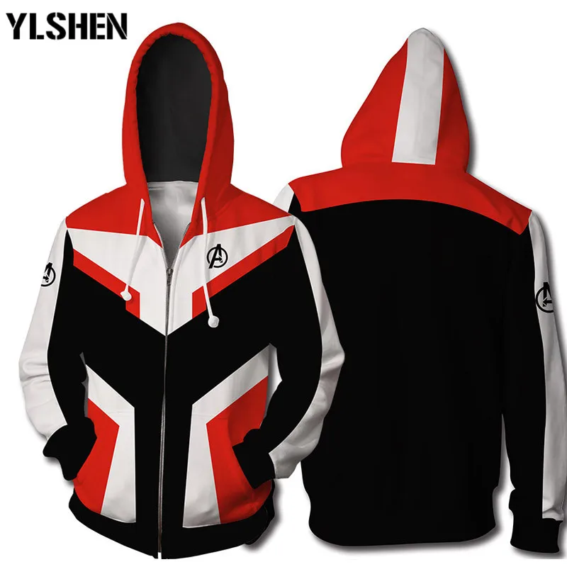 2019 Avengers Endgame Hoodie Jacket Avengers Cosplay Costumes Sweatershirt Spiderman Costume Harry Potter Suit Zeemeerminstaart