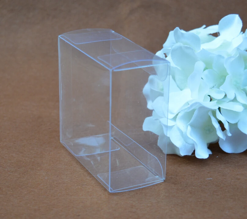 Size 3*5*6cm Clear PVC box packaging, PVC plastic boxes for gift, Small
