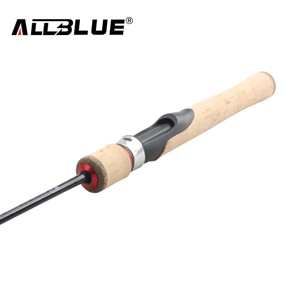 ALLBLUE Viking Spinning Rod UL/L 2 Tips 1.68m Ultralight 1/32-1/4oz 2-8LB Carbon Soft Fishing Rod pesca peche Fishing Tackle