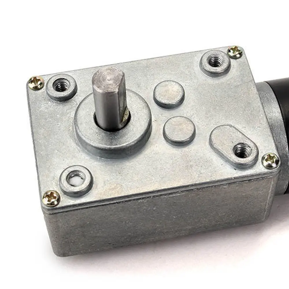 

GW31ZY Worm Reducer Gear DC Motor High Torque Low Speed Gear Motor - 14RPM
