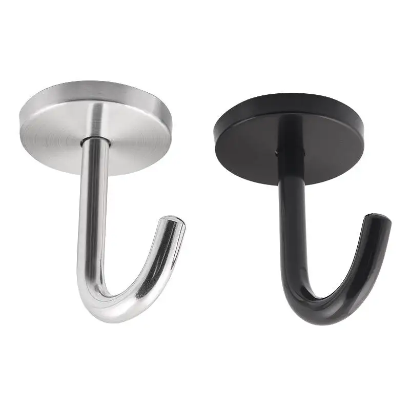 Us 5 2 20 Off Stainless Steel Ceiling Roof Hooks Easy To Install Storage Fan Hook For Lantern Fengling Mosquito Net Bathroom Hanger In Hooks From