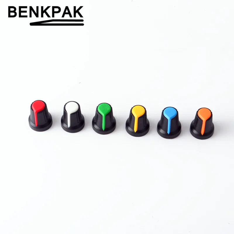 

12pcs 6 mm Potentiometer knob switch cap 15 * 17 mm rotary knobs