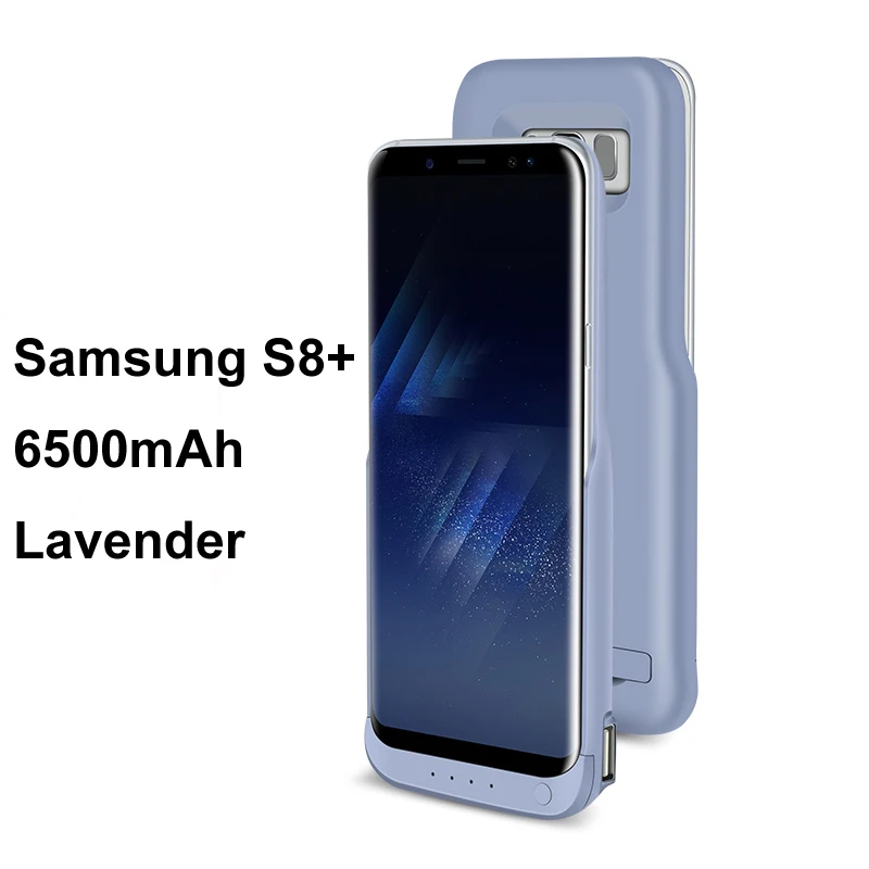 JLW 6500mAh зарядное устройство чехол для Samsung Galaxy S8 Plus перезаряжаемый внешний