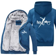 Высокое качество Fate Stay Night Судьба Ноль сабля мастер команда заклинание, худи, пальто, Косплэй костюм с капюшоном