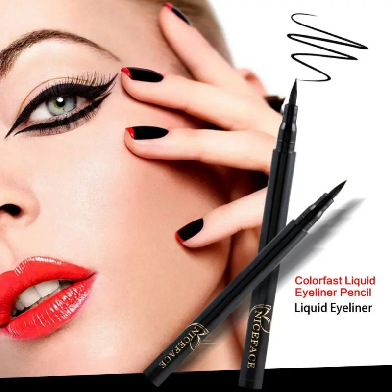 

Professional Eye Pencil Eyes Makeup Black Waterproof Pen Cosmetic Thin Long-lasting Quick-dry For Lines Eyeliner