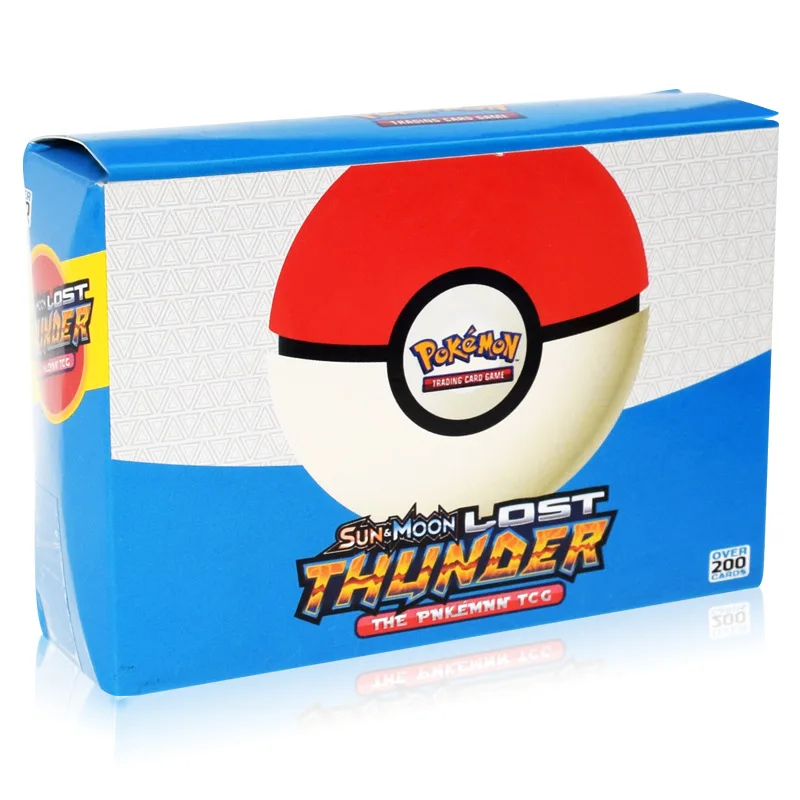 

200Pcs EX GX MEGA Game Figures Cards Game With Box For Pokemoned Children Toy