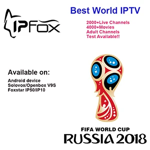 Горячая IPFOX IPTV использовать на FOXSTAR IP50/IP10 Android box V9S/V6S box арабский French Spain Великобритания США турецкие каналы 3 месяца - Цвет: 3months FULL package