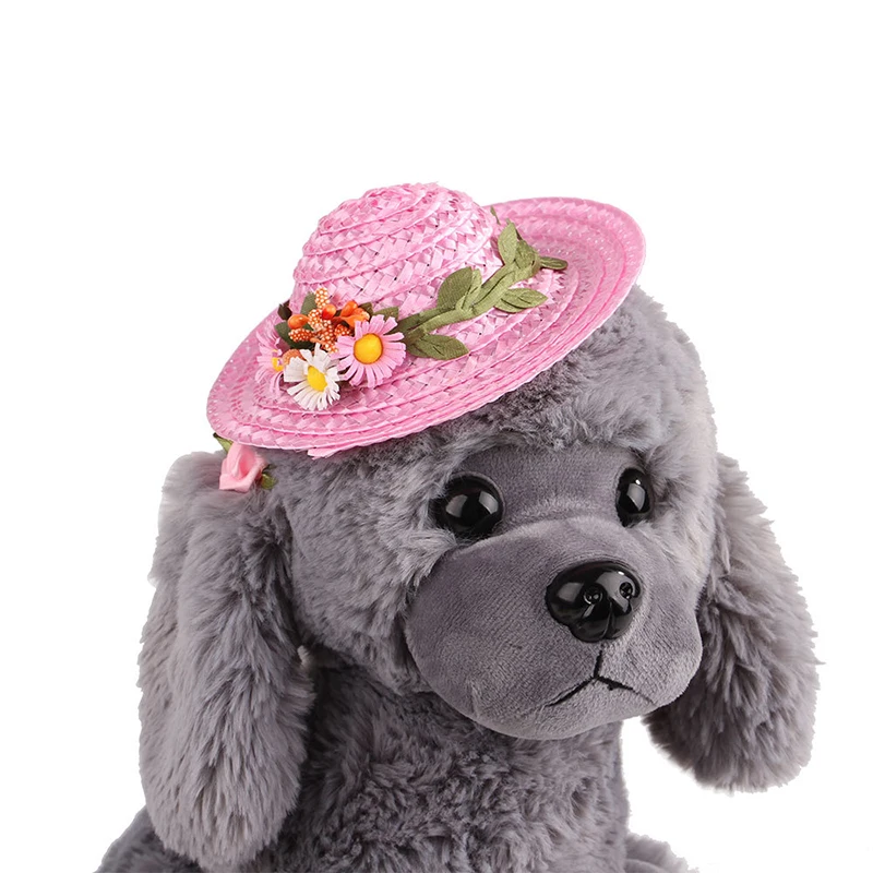 ПЭТ сомбреро шляпа, Стрижка собак Кепка, для улицы, для прогулок и пробежек; аксессуары для мелких/средних собак и кошек