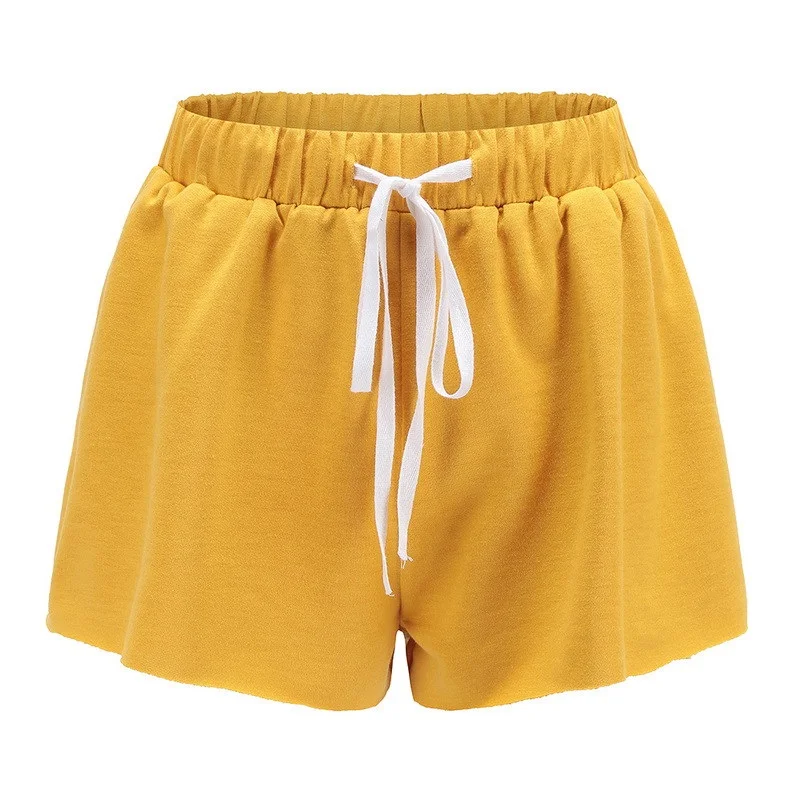 LASPERAL Fashion Women Shorts Summer Causal Solid Home Short Trousers