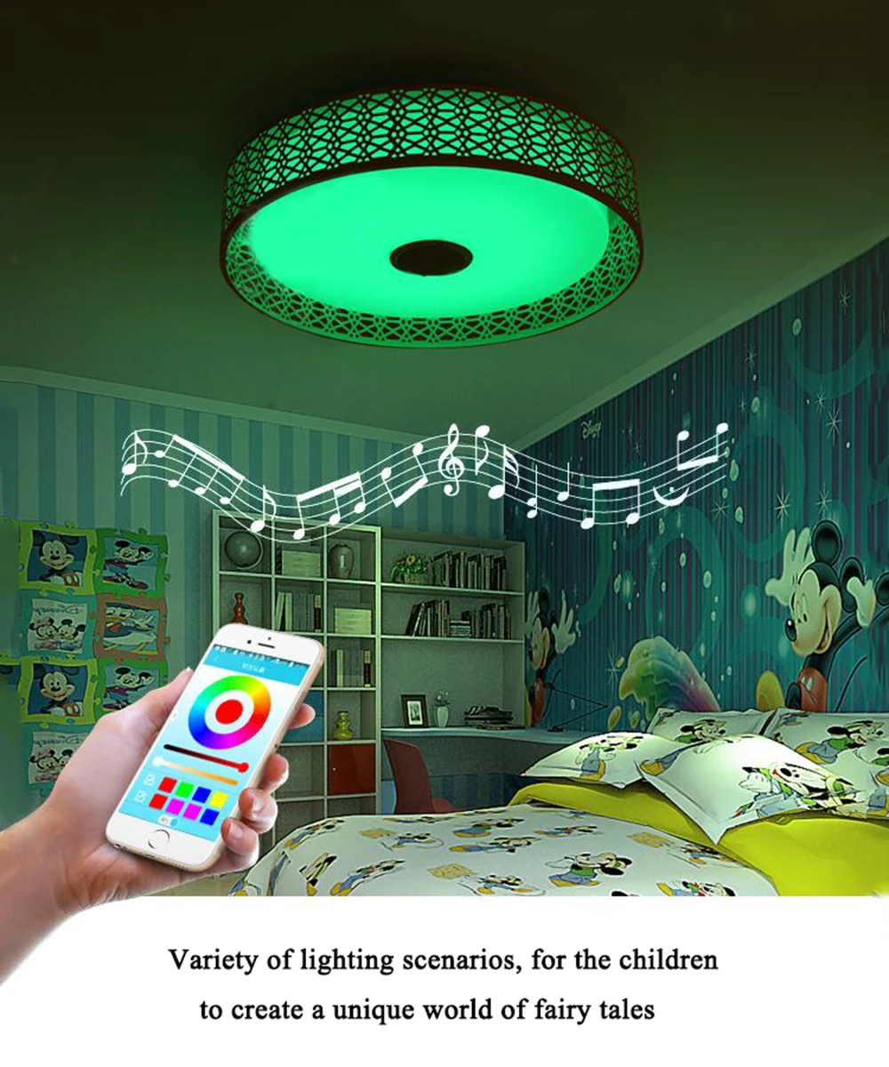 Musica luce di soffitto acquista a poco prezzo musica luce di ... Soffitto disegno Colore