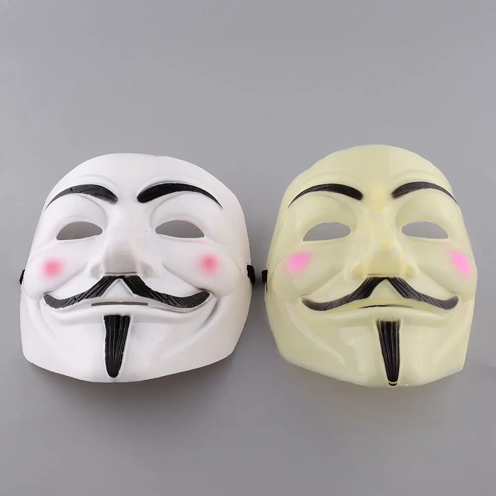 

Vendetta Halloween Cosplay Fancy Dressing V Mask Guy Fawkes Makeup Playing