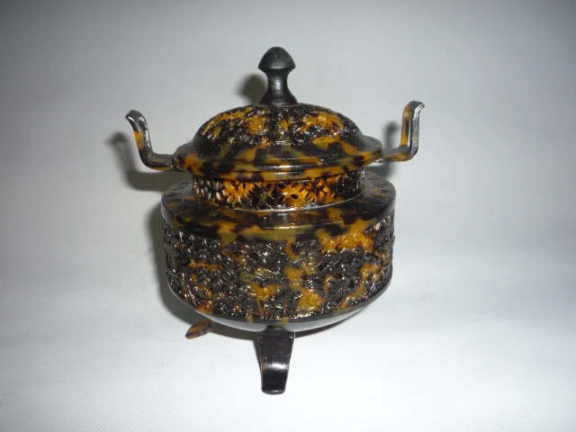 Rare old QingDynasty hawksbill censer \Beautifully carved\Handicraft\Decorationi free shipping | Дом и сад