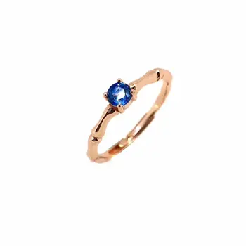 

shilovem 925 silver sterling real Natural sapphire rings fine Jewelry trendy Christmas gift plant new plant yhj040499agl