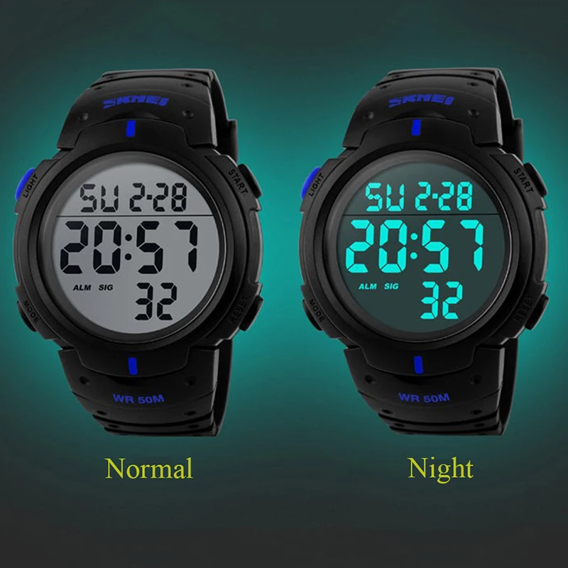 

Men Sport Smart Watch SKMEI Brand Waterproof Pedometer Remote Camera Calorie Bluetooth Smartwatch 19.12
