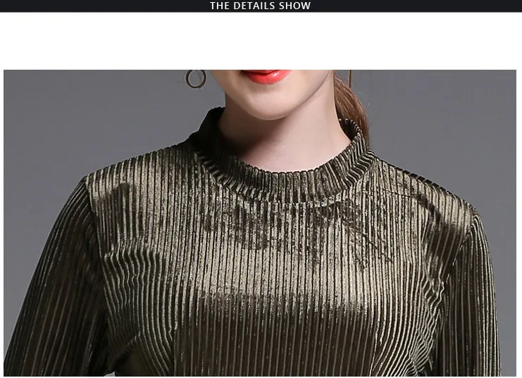 women embroidery velvet mesh patchwork elegant dress 11_