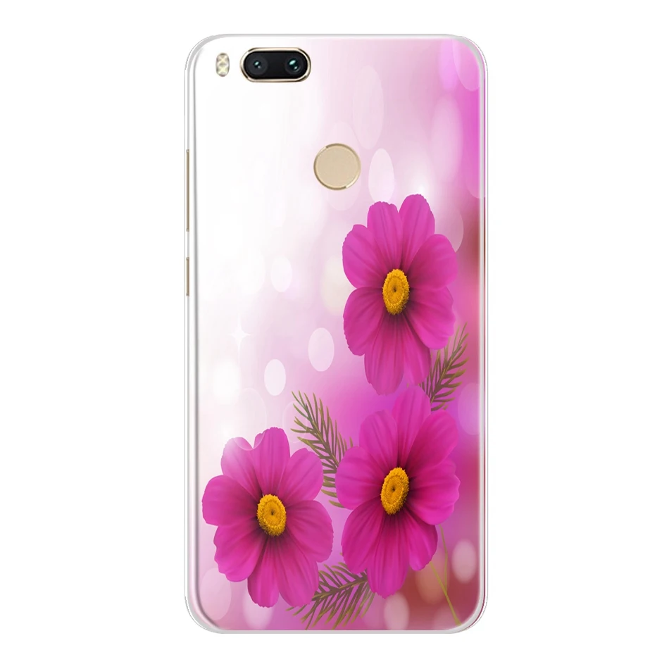 Модный чехол из ТПУ для Xiaomi Mi A1 MiA1 5x мягкий силиконовый телефона A 1 Чехлы задняя