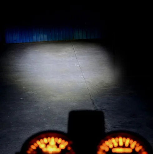 H4 BA20D DC 6V-80V 6W 6500K COB LED Motorcycle Hi/Lo Beam Headlight Bulb Long Lifespan Waterproof and Anti-Corrosion