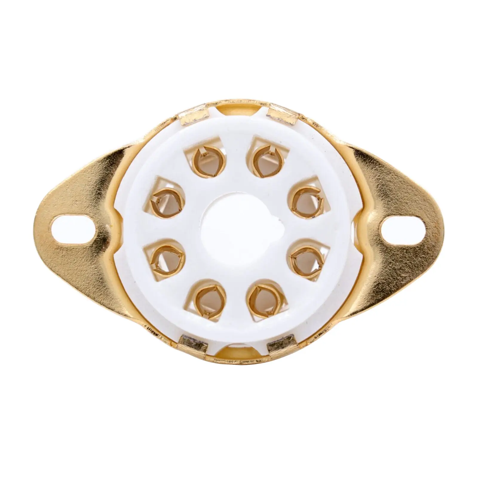 1PC 8PIN K8A OCTAL TUBE SOCKET Ceramic Gold Plated VALVE BASE for KT88 EL34 5881 6SL7 6CA7 6L6 5AR4 Vintage Audio Amplifier DIY |