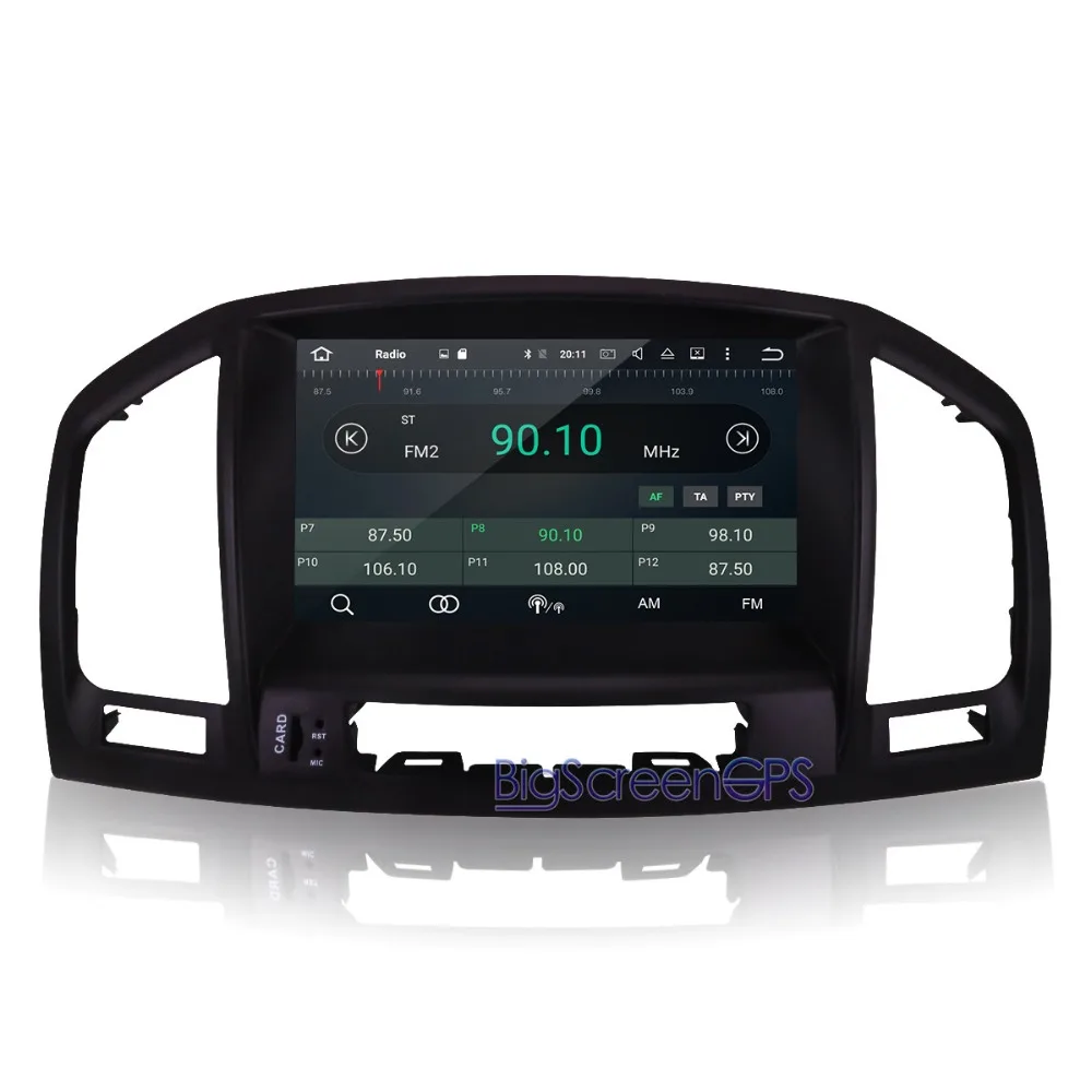 Clearance The Newest Android8.0 7.1 System Octa Core Car Radio Player GPS Navi For Opel Insignia 2008-2013 Headunit Autoradio Monitor WIFI 5