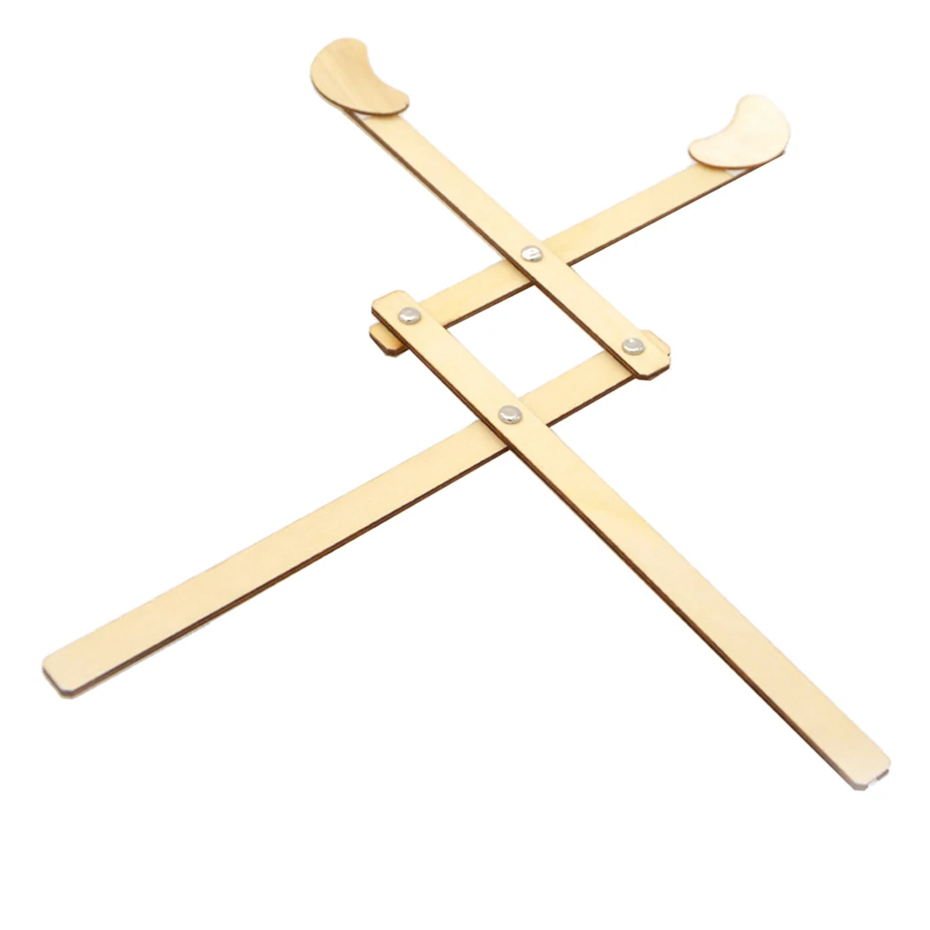 DIY Wooden Mechanical Arm Robotic Manipulators Model Building Puzzle Kits Science Physics Kids Toy