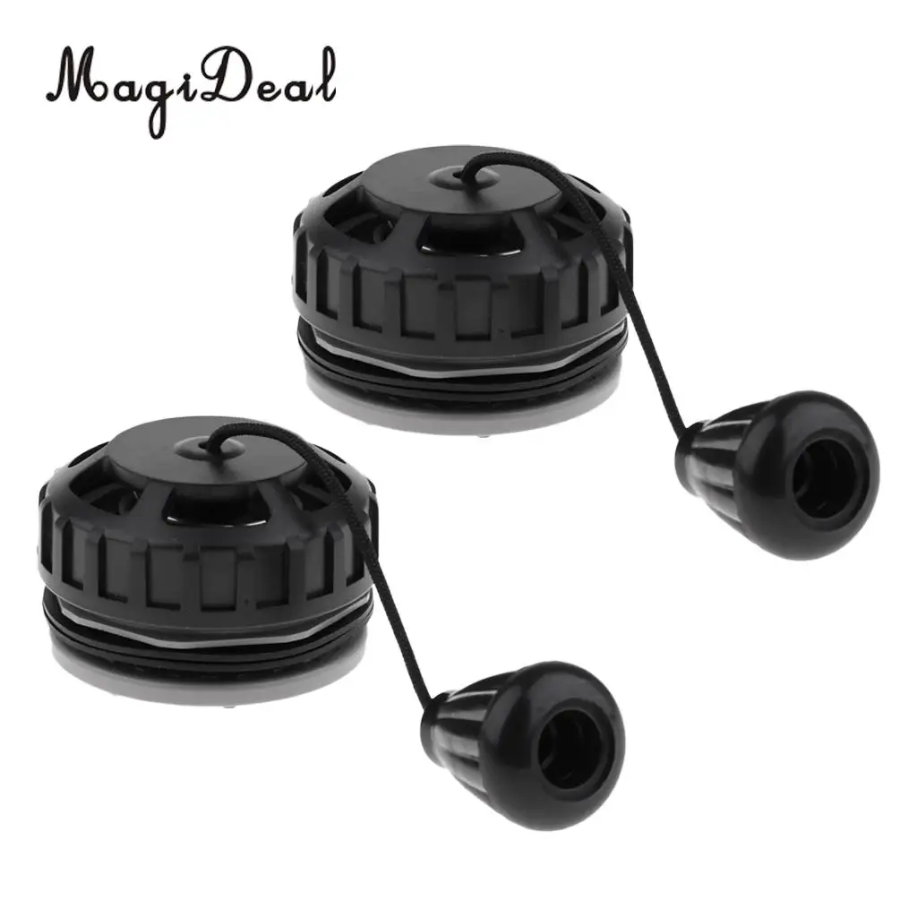 2 Pieces Standard 2 inch Dive Over Pressure Valve / Dump Valve for Scuba Diving Lift Bag BCD - Durable & Portable
