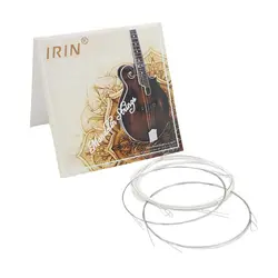 IRIN 8 шт./упак. Струны для мандолины набор G D E mandolin аксессуары M100