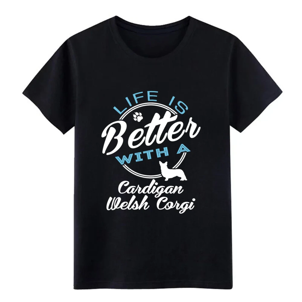 

Cardigan Welsh Corgi t shirt create tee shirt S-3xl homme Anti-Wrinkle Comfortable Summer Style Pattern shirt