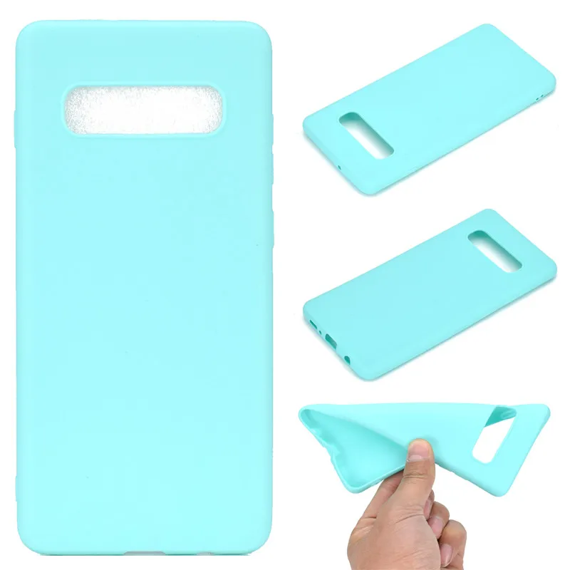 Matte Candy TPU Case For Samsung Galaxy S6 S7 S8 S9 S10 A5 A6 A7 A8 2018 Cases Silicone Soft Elegant Back Cover Anti-fingerprint (3)
