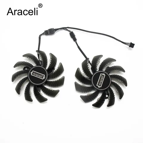 2pin+3pin for Gigabyte GeForce GTX 1650 OC CN 4G PLD08010S12H graphics card fan