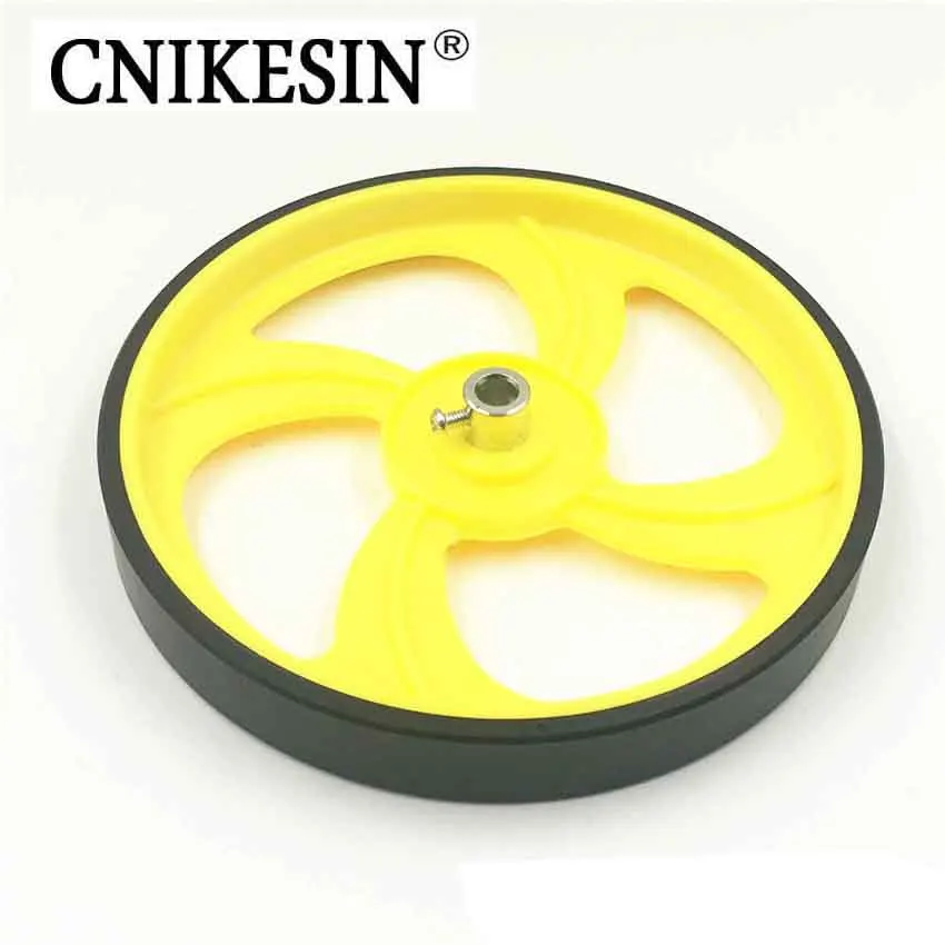 

CNIKESIN Encoder Wheel Meter Counting Wheel Length Measuring Wheel Perimeter 500mm Hole 8mm Encoder Accessories