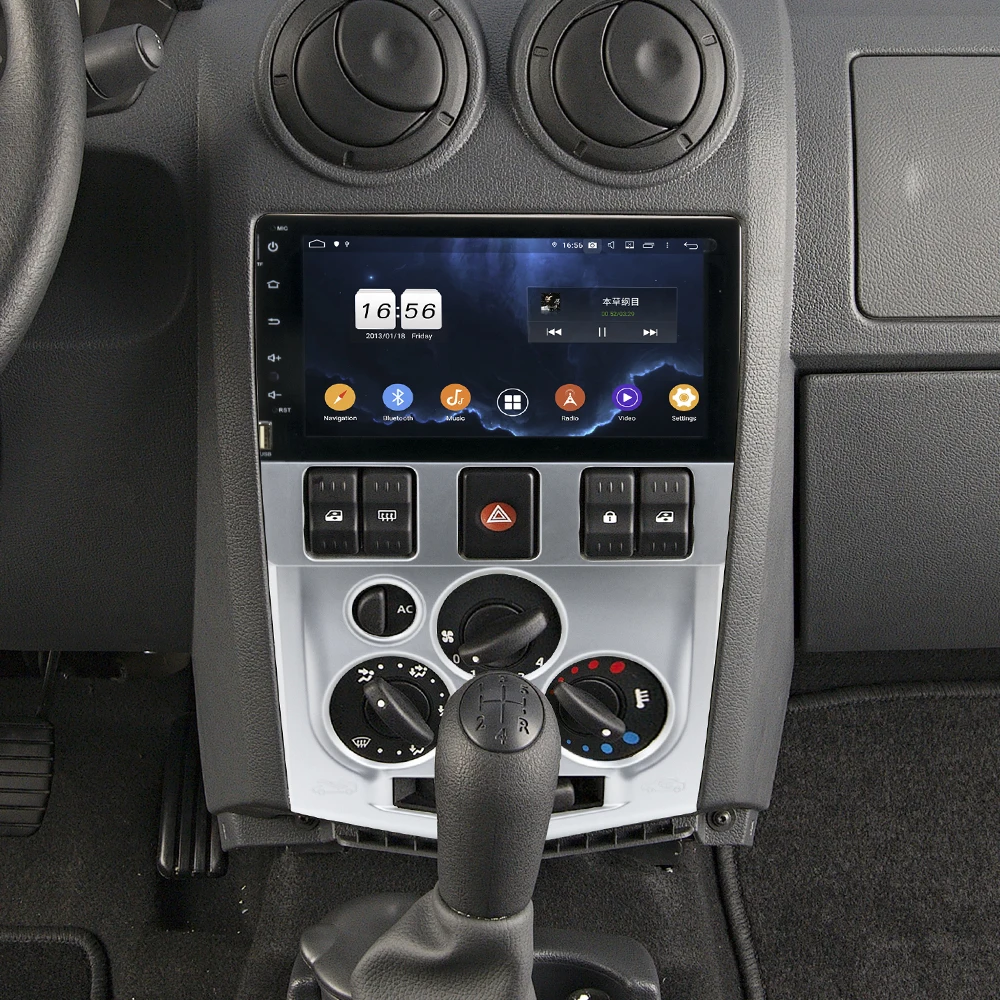 Owtosin автомобильный Радио Мультимедиа Видео плеер навигация gps Android 9,0 для Renault LOGAN 2004-2012 Tondar 90 автомобиль 4 Гб ram 32 Гб rom