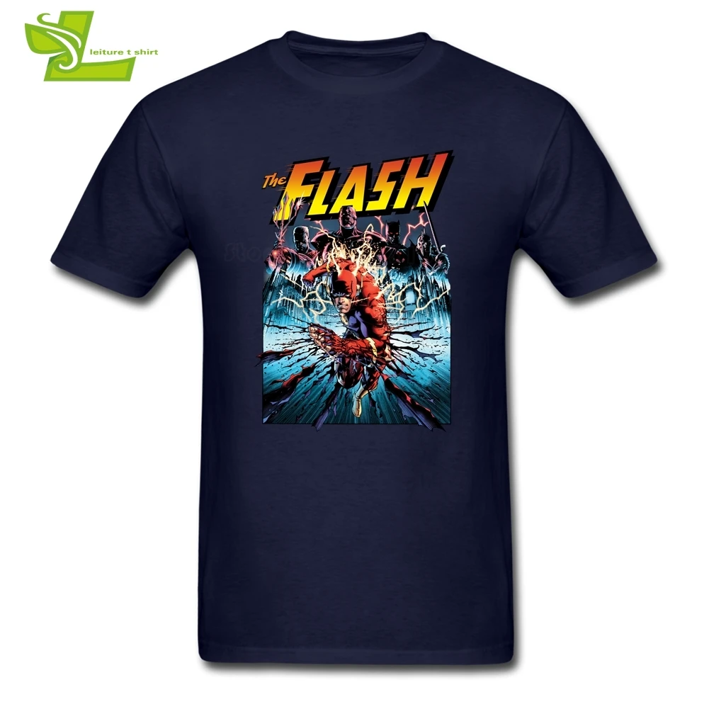 Футболка с изображением комиксов The Flash Shreds новые футболки для мальчиков
