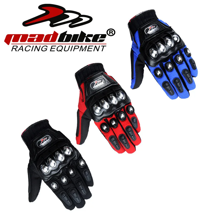 Высокое качество мотокросса полный палец Luvas Para Moto rbike Guantes мотоциклетные перчатки для женщин мужчин XXL нержавеющая сталь