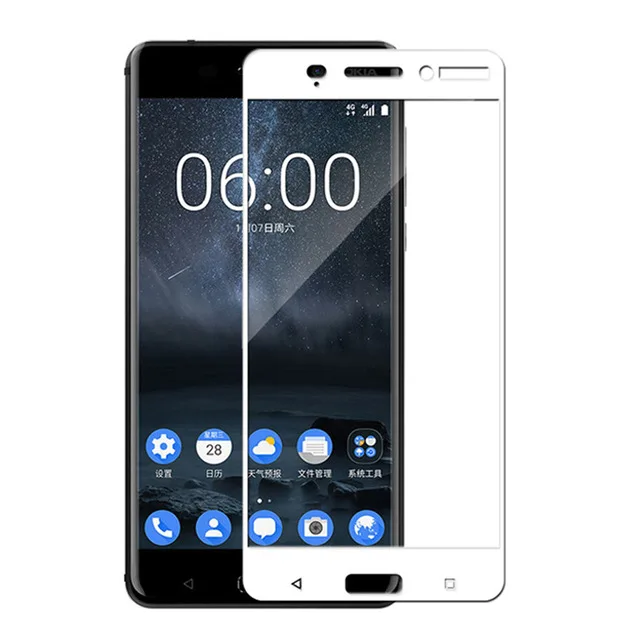 2 шт для Nokia 5 полное покрытие закаленное стекло протектор экрана 2,5 защитная пленка на Nokia5 TA-1024 TA-1027 TA-1053 Ta1053