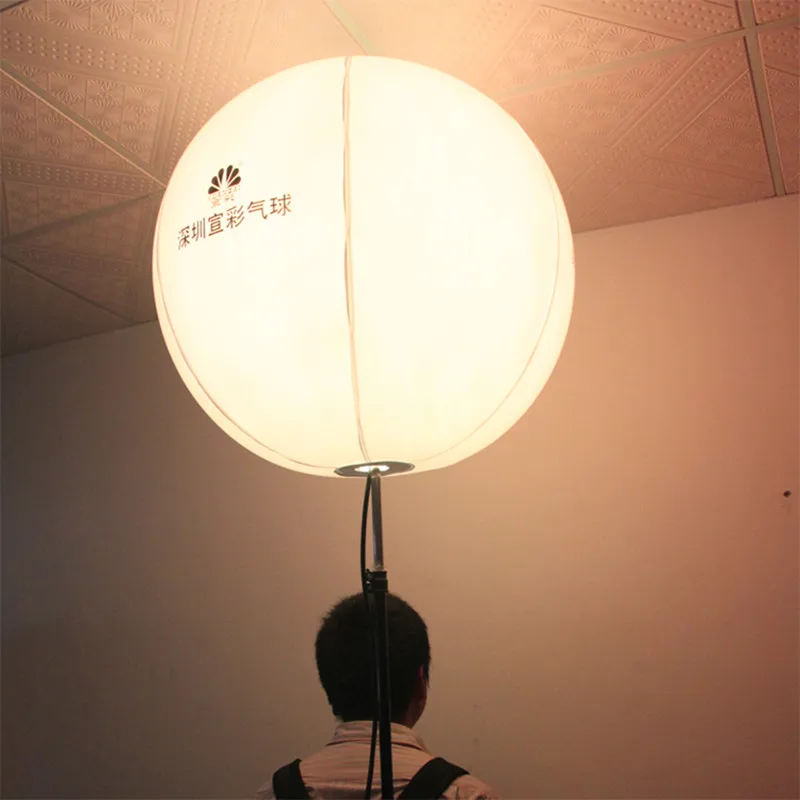 

Xuancai LED Glow Walking Advertising Backpack Balloon Lighted Inflatable Backpack Balloons with RGB Led Light Party Decorations