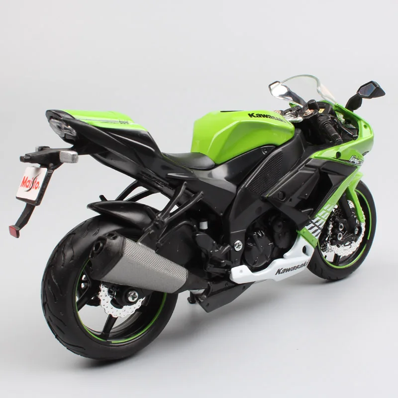 1:12 весы maisto Kawasaki NINJA ZX 10R супер велосипед литье под давлением транспортное средство, Мопед гоночный мотоцикл модели игрушки Детская Коллекция