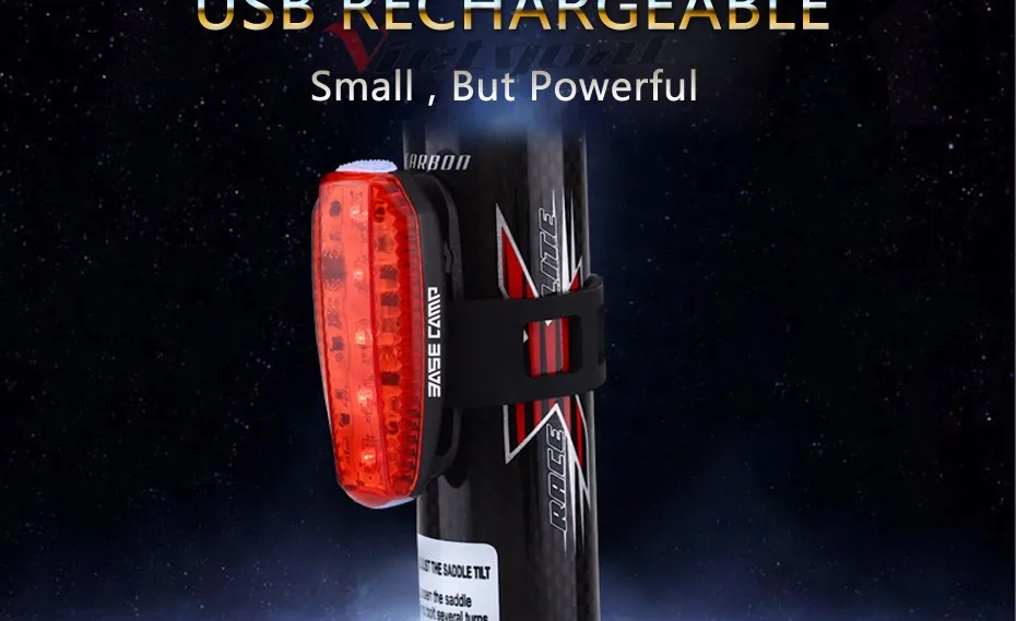 Flash Deal BASECAMP Bike Light LED Bicycle Backlight USB Rechargeable Safety Light Running Jogging LED Flashlight Road Rear Taillight MTB 10 Flash Deal BASECAMP Bike Light LED Bicycle Backlight USB Rechargeable Safety Light Running Jogging LED Flashlight Road Rear Taillight MTB 10
